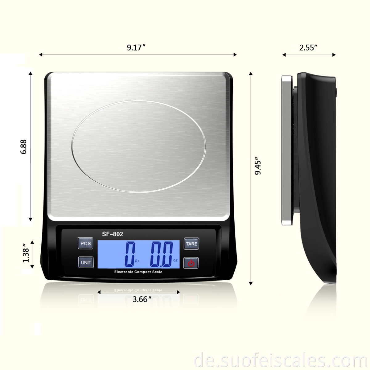 SF-802 2021 Neuestes Design High-Tech Smart Multi Waage Skala